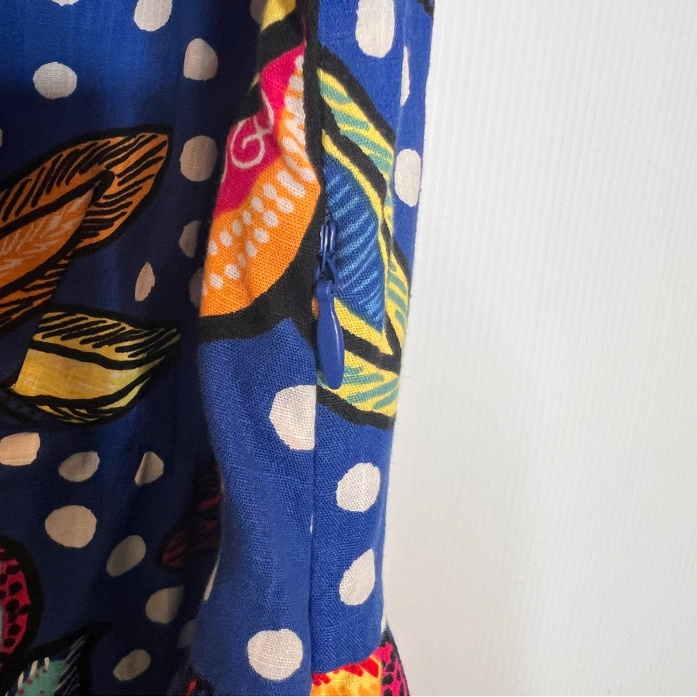 TABITHA BROWN x Target Mixed Floral / Polka Dot Print Maxi Dress. Size 2‎ - Picture 6 of 8